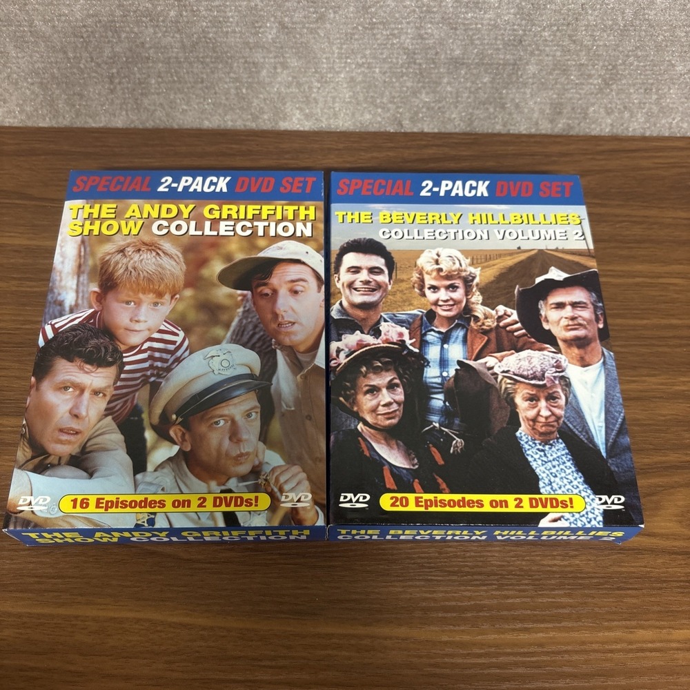 The Andy Griffith Show/The Beverly Hillbillies Collection 2Pack DVD Set Bundle